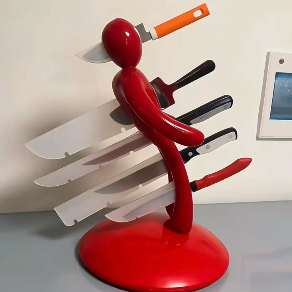 Knife Block - Sculptural Human-Shaped Organizer - product image 3