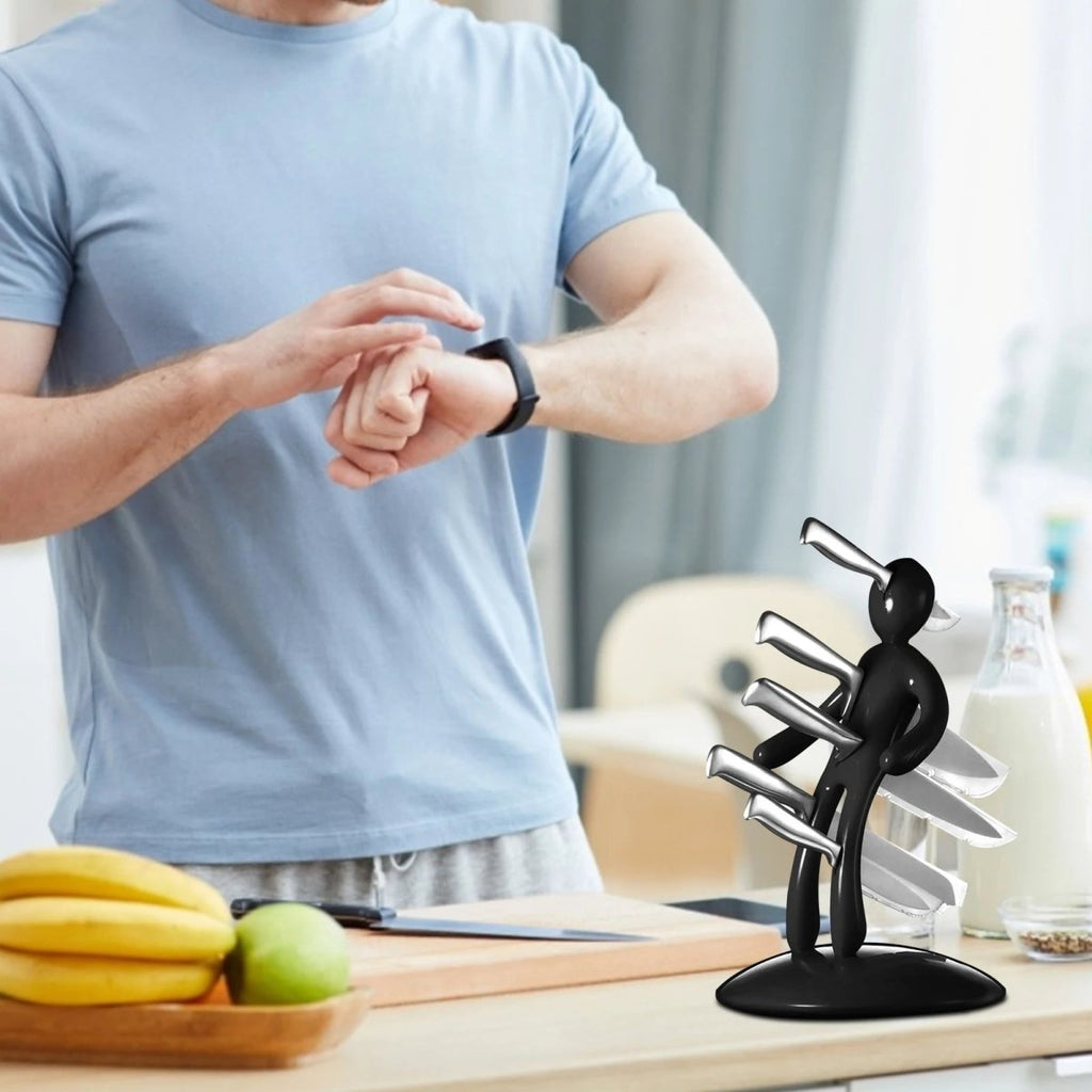 Knife Block - Sculptural Human-Shaped Organizer - product image 4