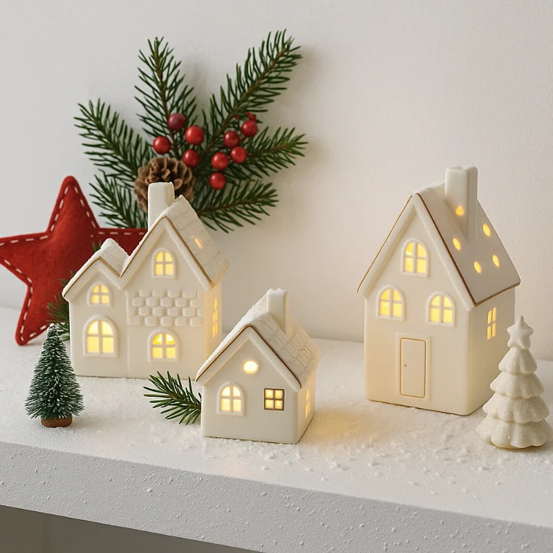 Ceramic Village Light shown in product gallery view 7
