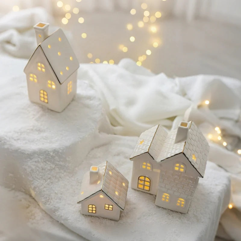 Ceramic Village Light shown in product gallery view 8