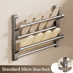 Wall-Mounted Shoe Rack - Drainage Storage Organizer - product image 7