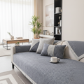 Cotton-Linen Sofa Cover with non-slip quilted protection — product image 8