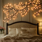 Cherry Blossom String Light | Warm Pink LED Decor For Rooms And Balconies image 3