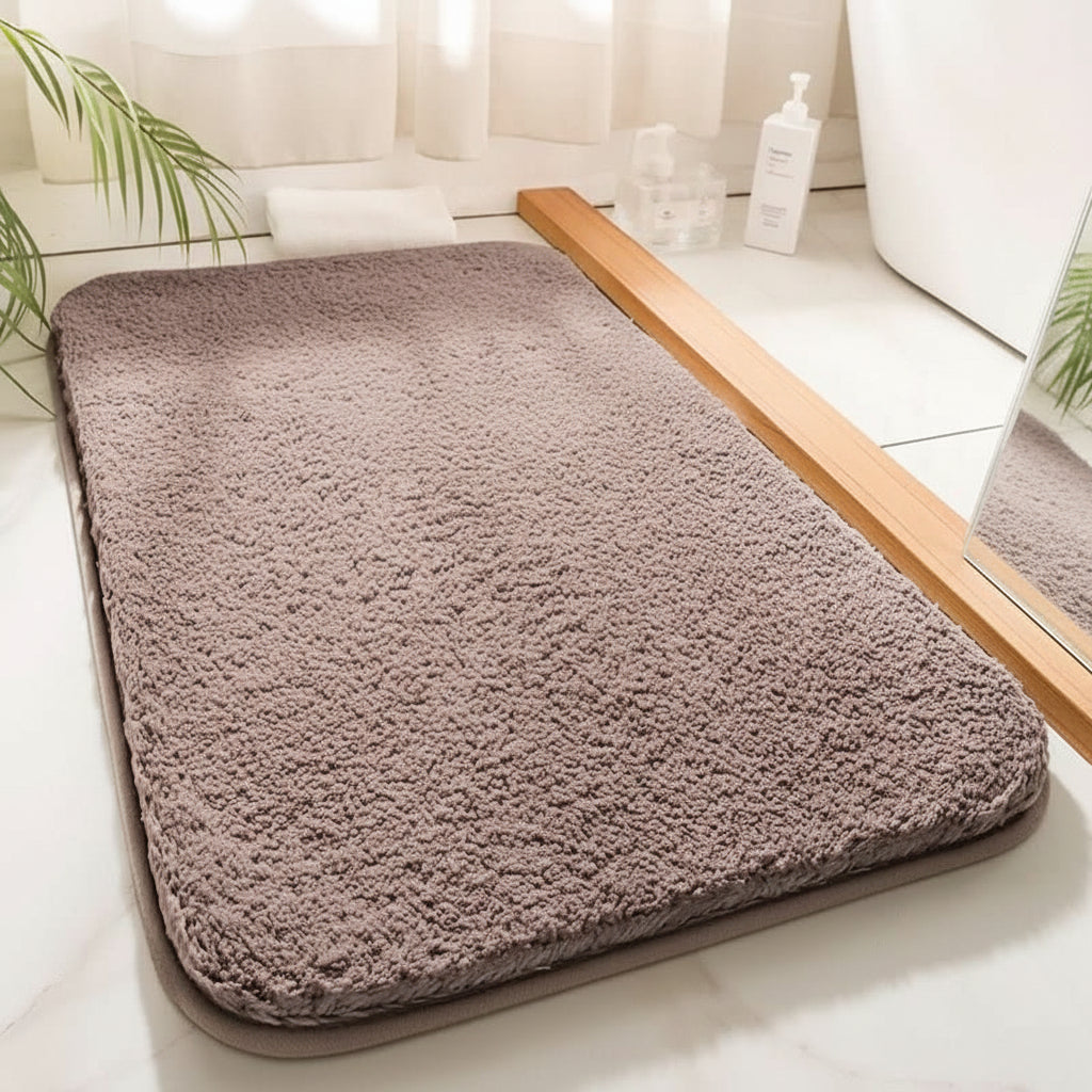 Luxury Bath Mat | Extra-Thick Quick-Drying Microfiber - Bath Mat product view 6