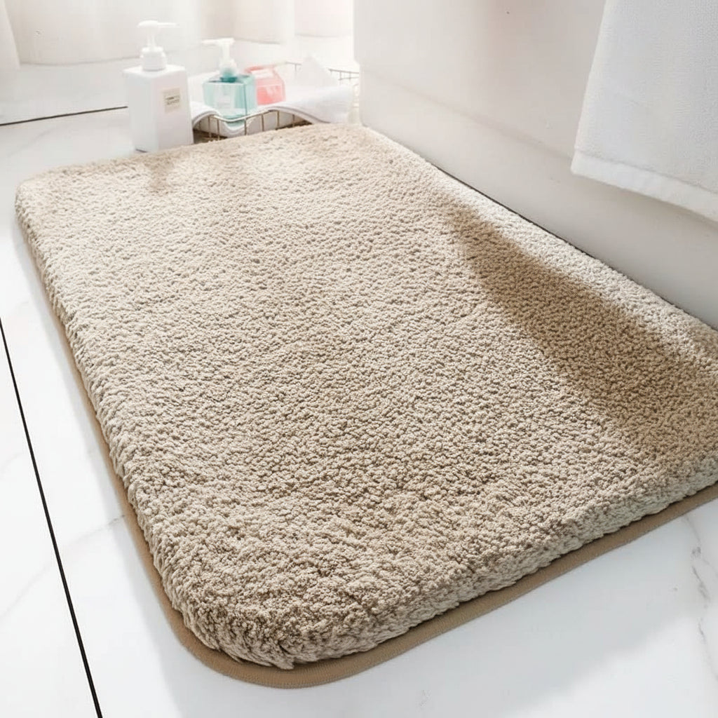 Luxury Bath Mat | Extra-Thick Quick-Drying Microfiber - Bath Mat product view 1