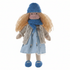Handmade Waldorf-Style Doll | Cotton Body, Soft Construction, Multicolor Finish 19