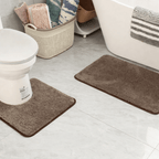 Microfiber Bath Mat | Plush Non-Slip Floor Rug - Bath Mat product view 1