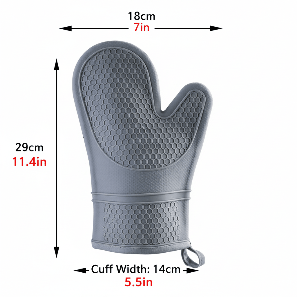 Oven Mitts | Nonslip Silicone, Four Colors — product image 9