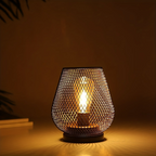 Cordless Luxury LED Lantern | Matte Black Indoor And Outdoor Accent Light image 1