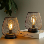 Cordless Luxury LED Lantern | Matte Black Indoor And Outdoor Accent Light image 2
