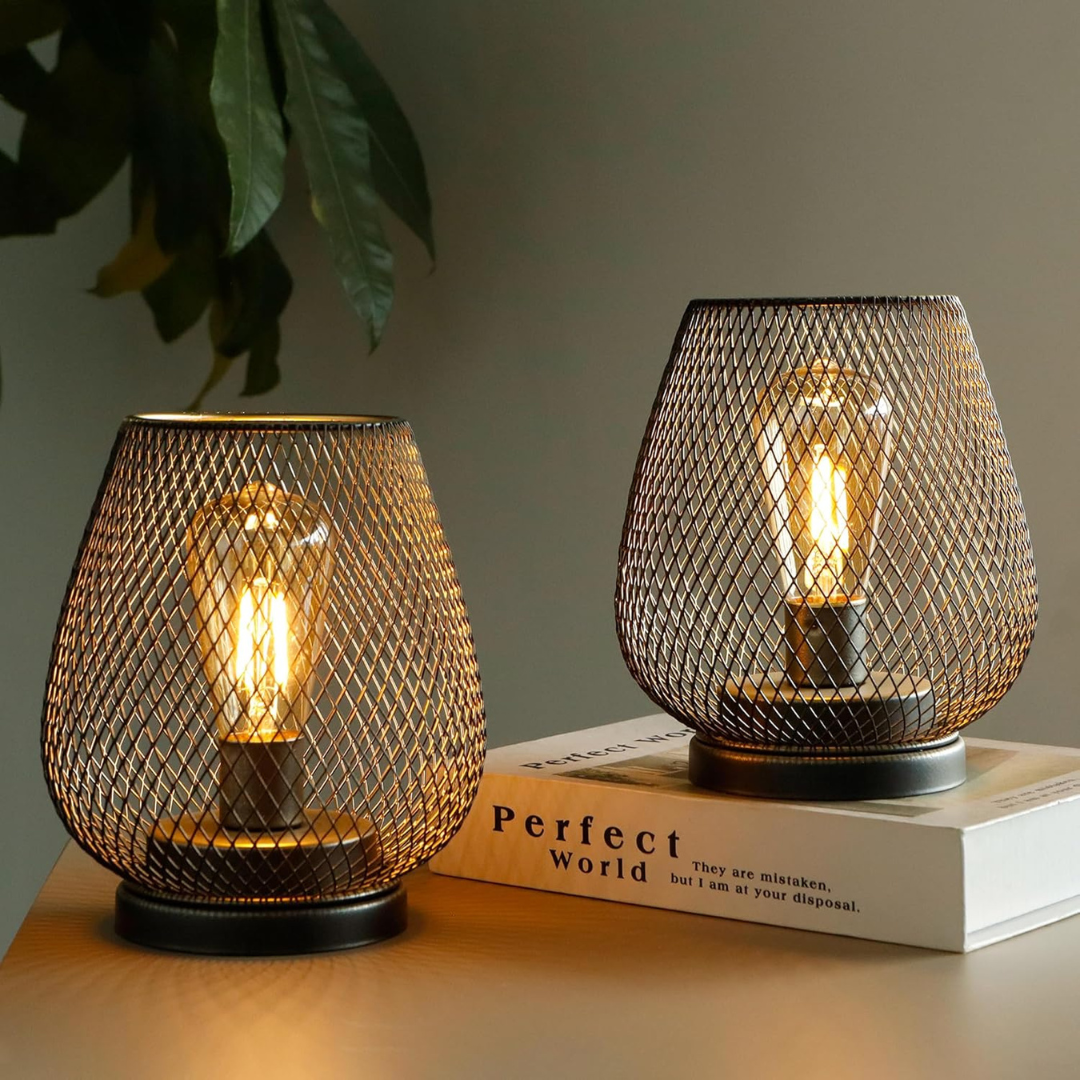 Cordless Luxury LED Lantern | Matte Black Indoor And Outdoor Accent Light image 2
