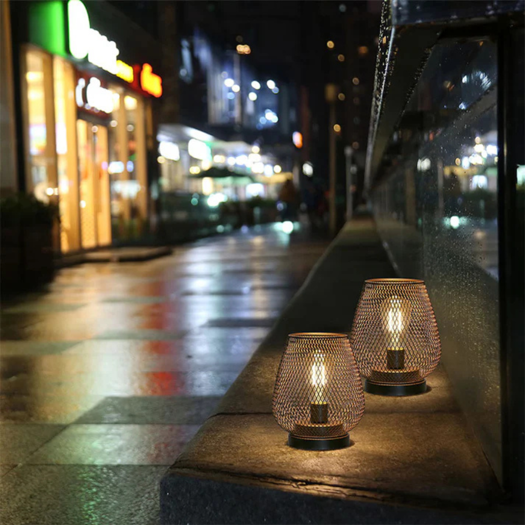 Cordless Luxury LED Lantern | Matte Black Indoor And Outdoor Accent Light image 6