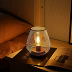 Cordless Luxury LED Lantern | Matte Black Indoor And Outdoor Accent Light image 8