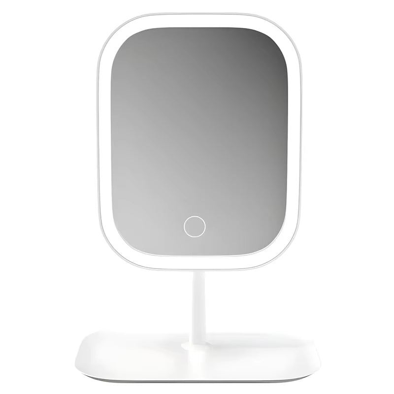 Rechargeable vanity mirror for bedroom or bathroom