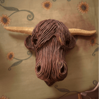 Cow Wall Sculpture shown in product gallery view 2 with visible design details.