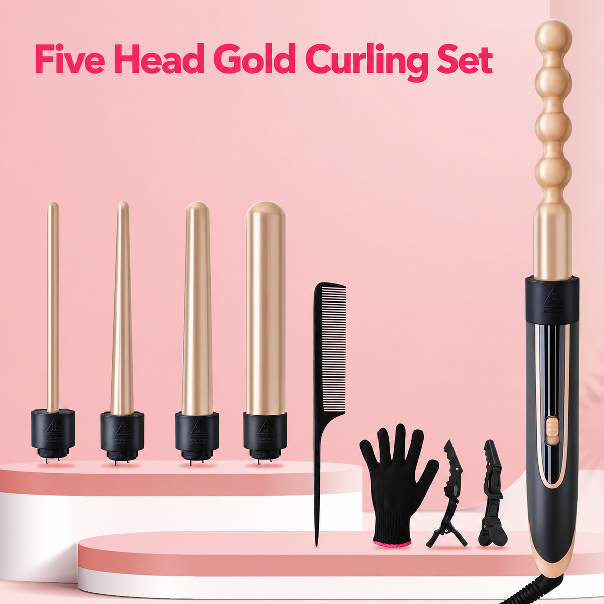 Hair Styling Tool Set — refreshed original source view 1
