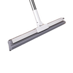 Dual Action Floor Squeegee | TPE Brush And Rubber Blade Cleaning Tool image 2