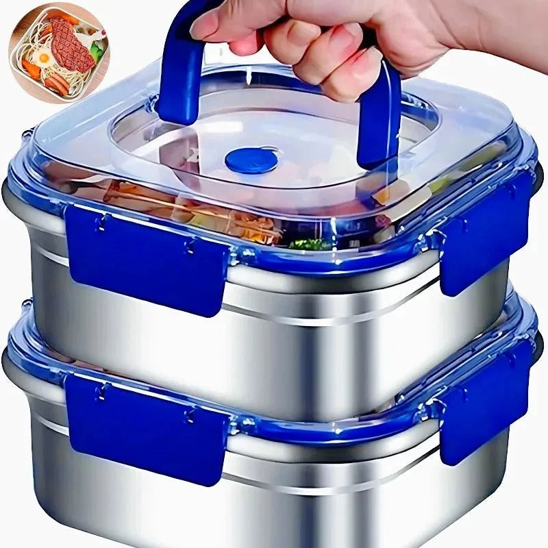 Stainless Steel Lunch Box | Leak-Proof Food Container - Food Storage Container product view 2