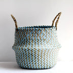 Willow Storage Basket - Foldable Boho Plant Cover - product image 5