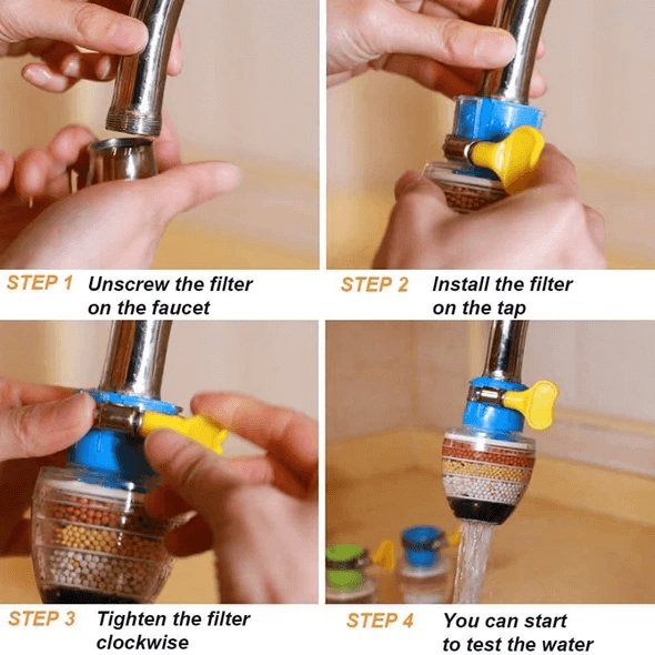 faucet water filter shown in source gallery view 5.