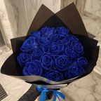 Glitter Rose Decoration with long-lasting floral accent — product image 1