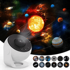 Galaxy projector with 13 interchangeable HD projection discs, product detail 3.