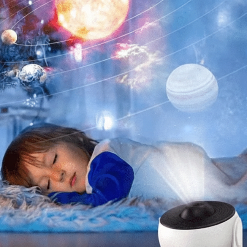 Galaxy projector with 13 interchangeable HD projection discs, product detail 4.
