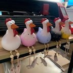 Garden Chicken Statue shown in product gallery view 4 with visible design details.