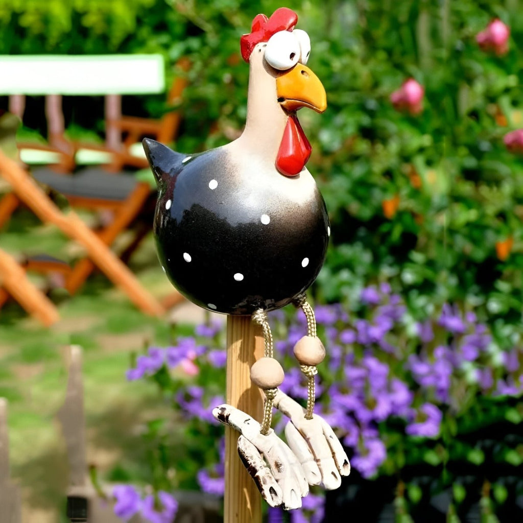 Garden Chicken Statue shown in product gallery view 5 with visible design details.