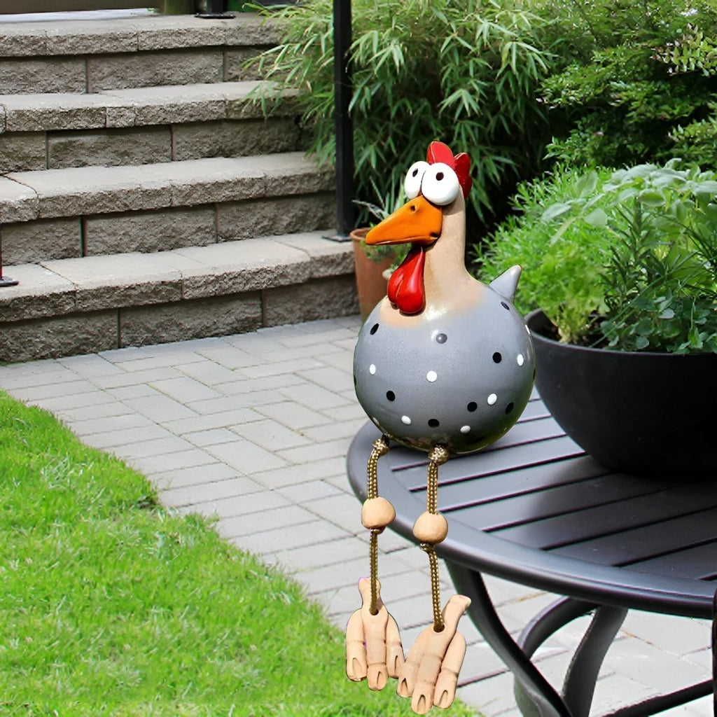 Garden Chicken Statue shown in product gallery view 6 with visible design details.