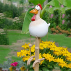 Garden Chicken Statue shown in product gallery view 7 with visible design details.