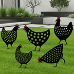 Garden Chicken Statue shown in product gallery view 1 with visible design details.