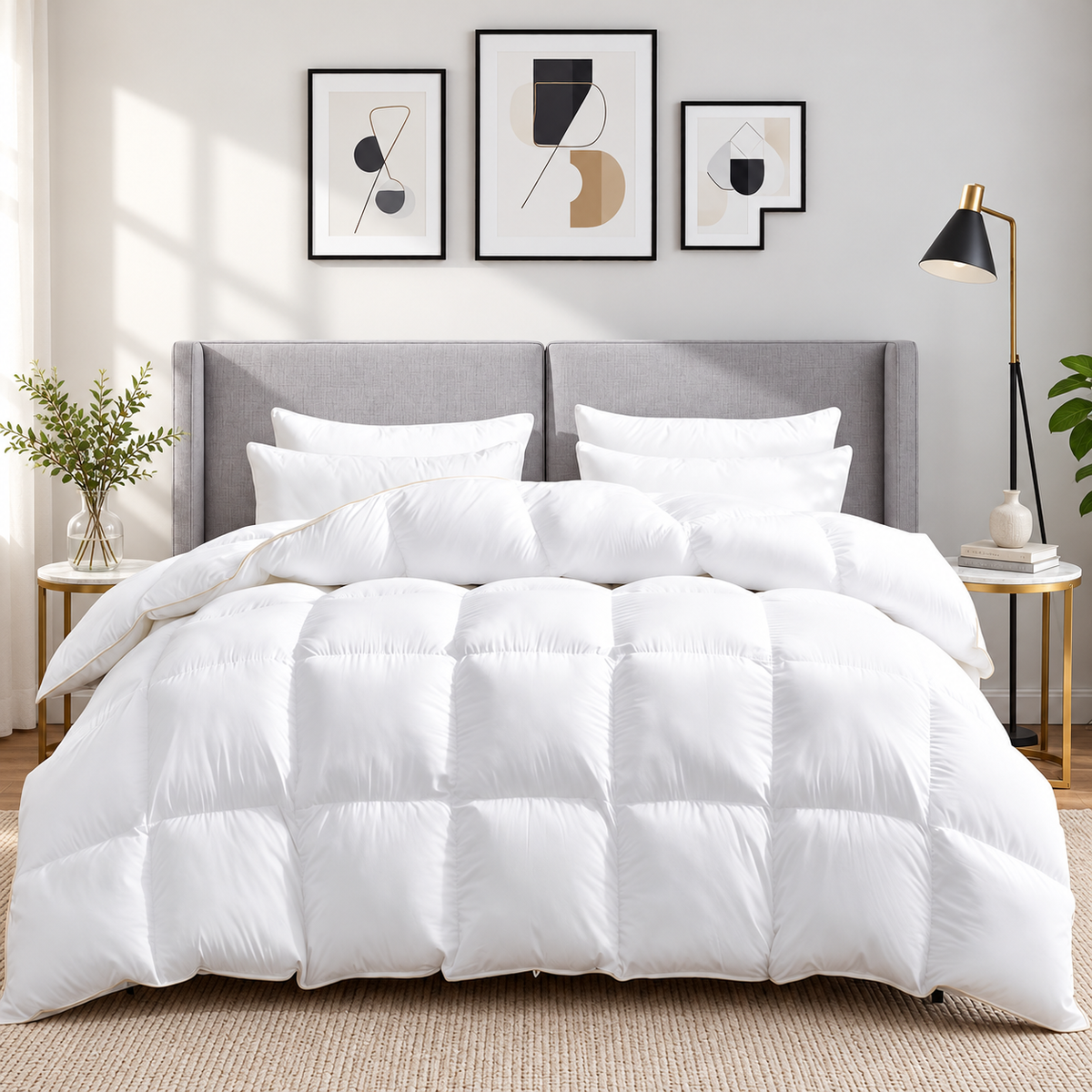 Refreshed product photograph of Goose Down And Feather Duvet - view 1