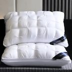 Goose down pillow with a soft breathable finish, product detail 3.