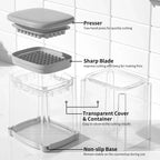 Vegetable Chopper | Manual Stainless Steel Cutter - Vegetable Cutter product view 5