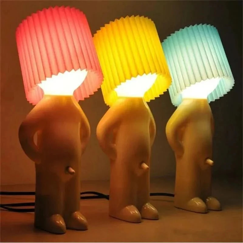 Playful LED Table Lamp | Cheerful Wavy Accent Light - Table Lamp product view 4