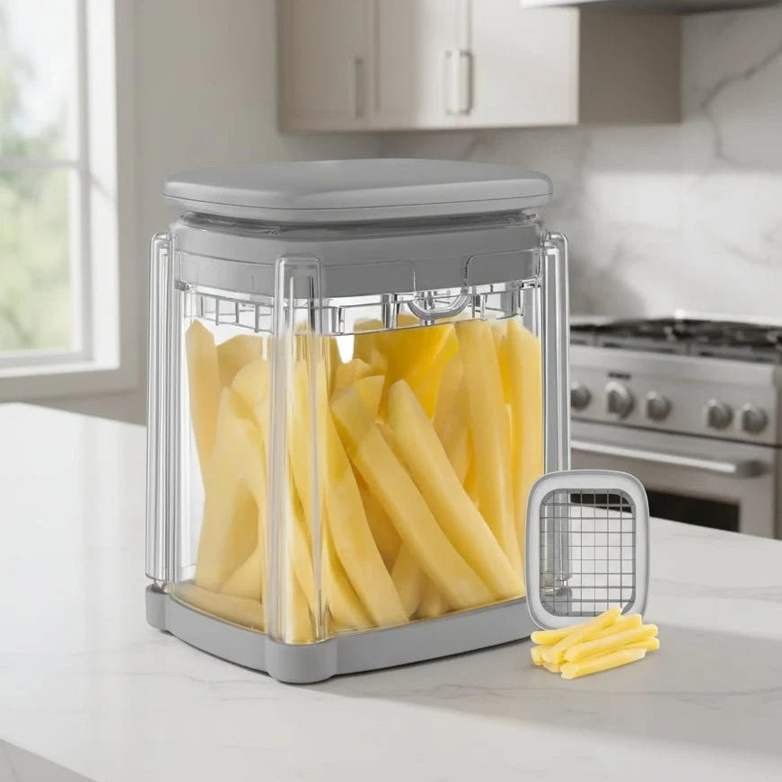 Vegetable Chopper | Manual Stainless Steel Cutter - Vegetable Cutter product view 3