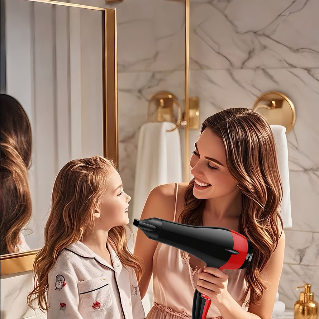 Hair Dryer Black Red product use and features