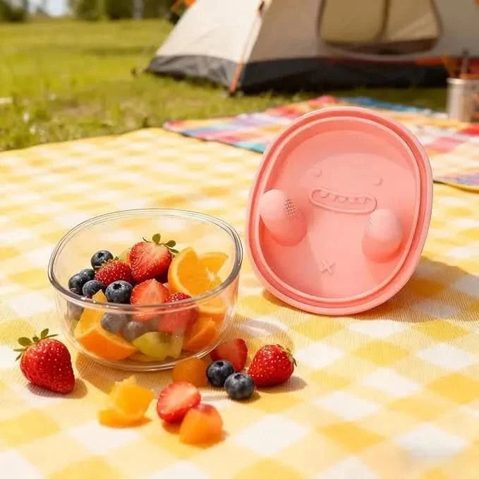 Leak-Proof Snack Container | Compact Travel Food Storage - Food Storage Container product view 3