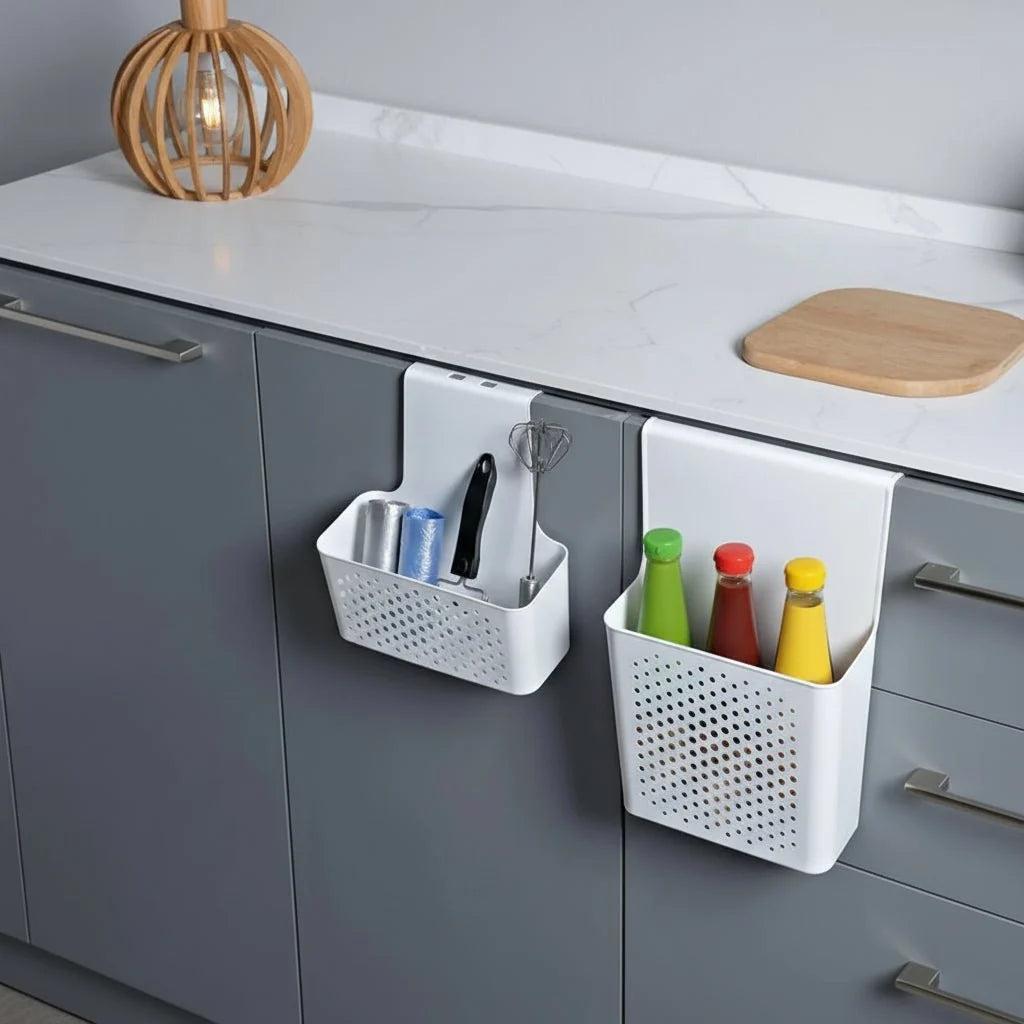 Over-the-Door Storage Basket - Space-Saving Household Organizer - product image 4