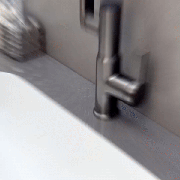 Kitchen Faucet | 360 Degree Rotating Spout, Temperature Display, Four Finishes — product image 3