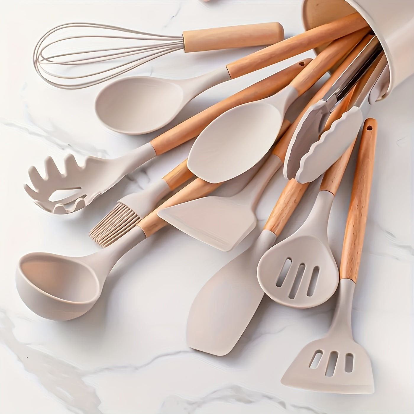 Kitchen Utensil Set in Khaki shown on the source page.