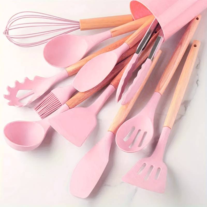 Kitchen Utensil Set in Pink shown on the source page.