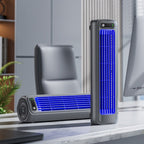 Mini Fan | Rechargeable Wireless Design, Gray or White — product image 2