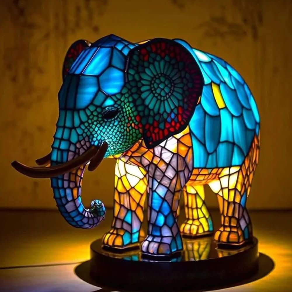 Animal Table Lamp | Stained Glass Style, Eleven Designs — product image 13
