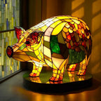 Animal Table Lamp | Stained Glass Style, Eleven Designs — product image 3