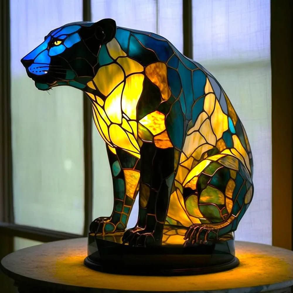 Animal Table Lamp | Stained Glass Style, Eleven Designs — product image 4