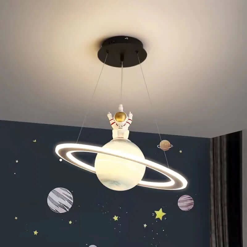 Planet Pendant Light | Imaginative LED Nursery Fixture - Pendant Light product view 8