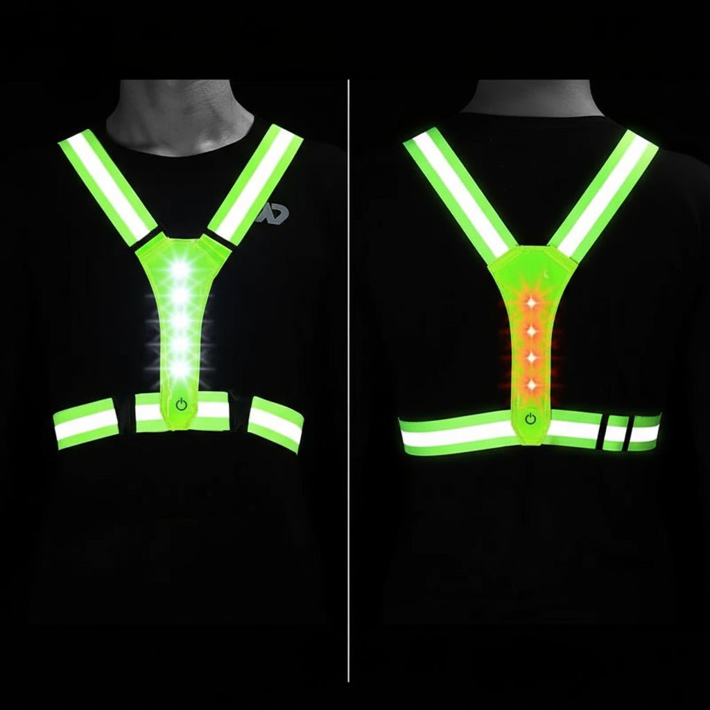 LED Visibility Vest shown in product gallery view 3 with visible design details.