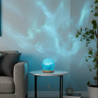Wave Projection Table Lamp - Crystal-Effect LED Light - product image 4